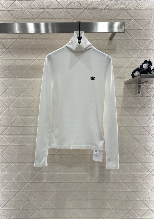 25fw High neck base shirt