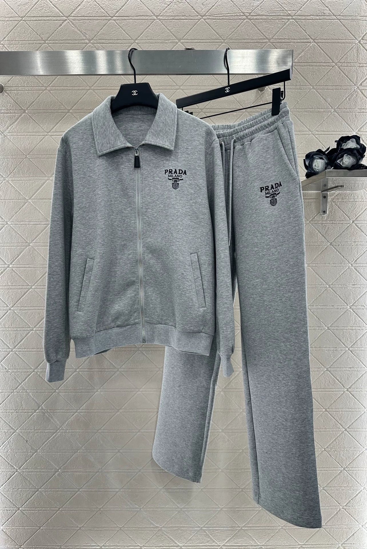 25fw Zipper lapel set