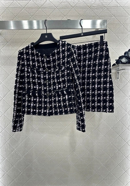 25fw Knitted dress set