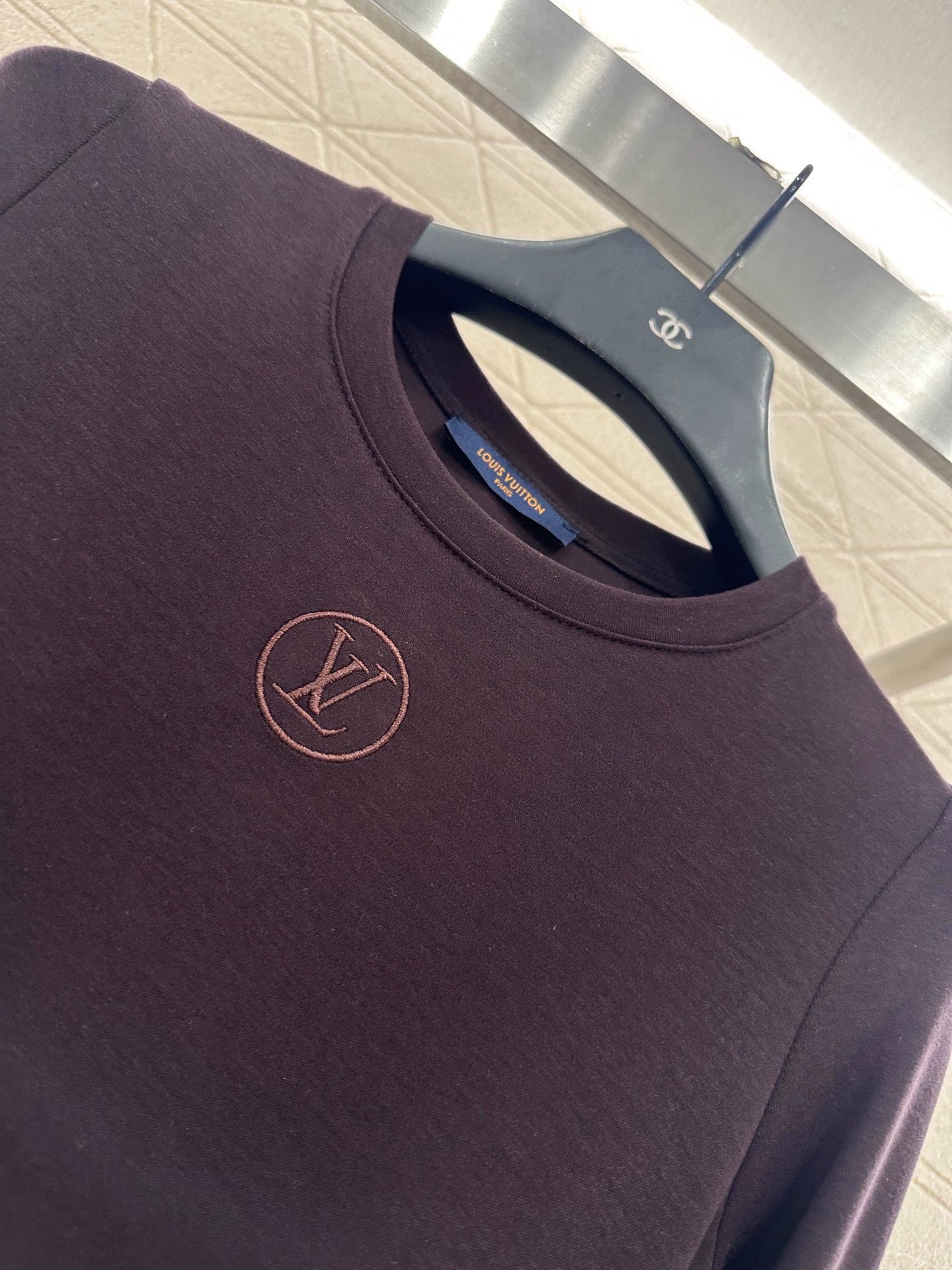 25fw Tailored logo base dress