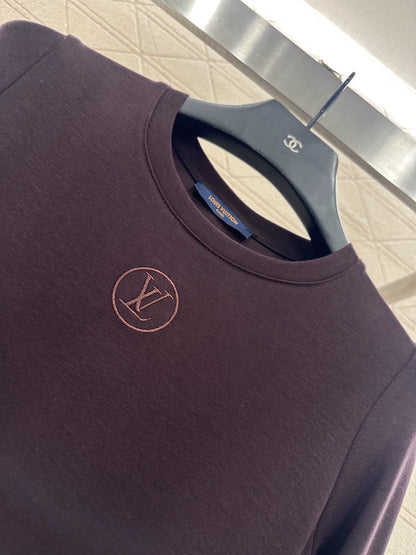 25fw Tailored logo base dress