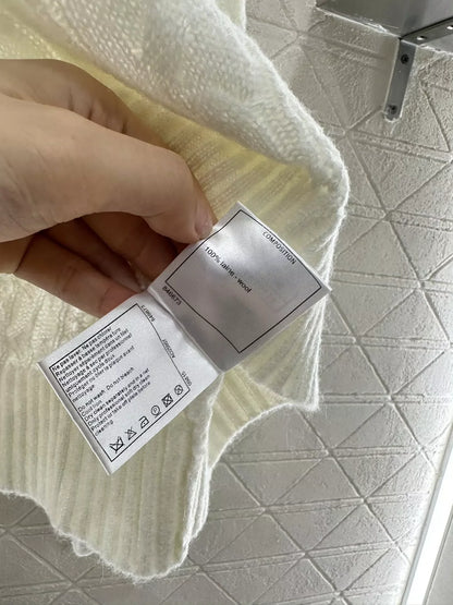 25fw Fried Dough Twists knitting long sleeve