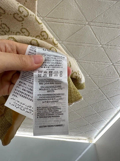 25fw Jacquard knitted short sleeved dress