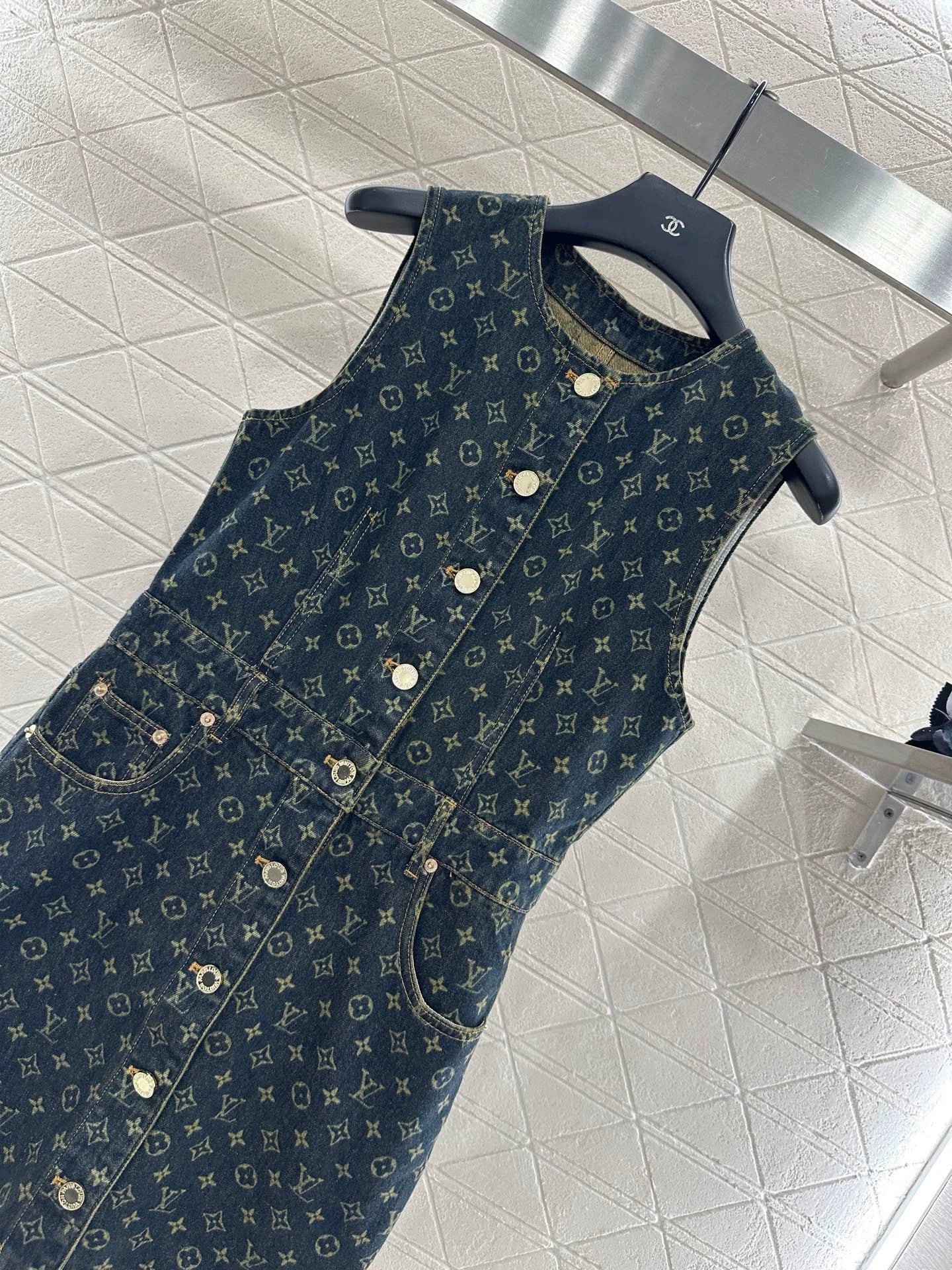 25fw Cowboy vest skirt