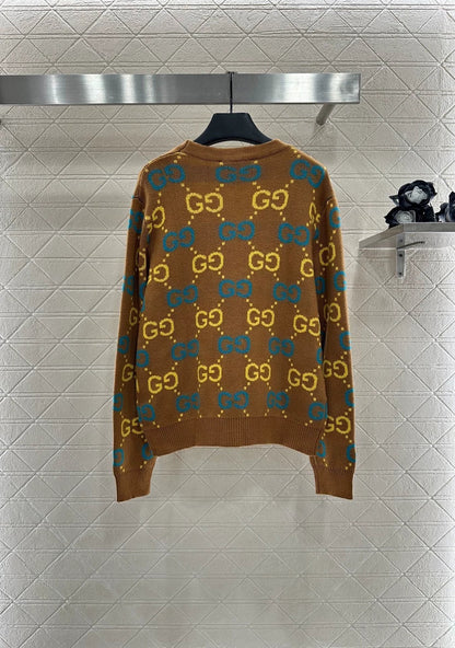 25 Jacquard knitted cardigan