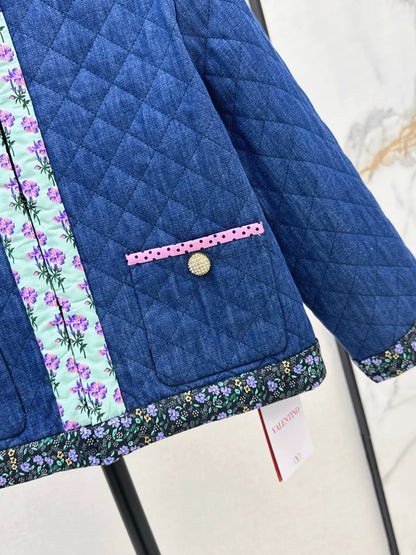 25fw Nine inch sleeve denim cotton jacket