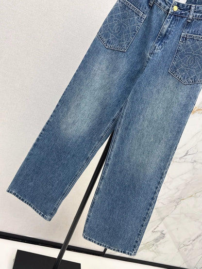 25fw Pocket straight leg jeans
