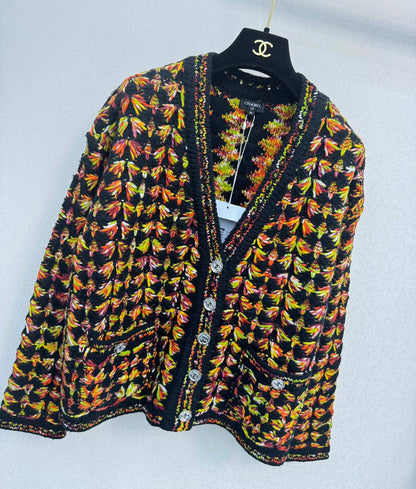 Colorful Knitted Cardigan