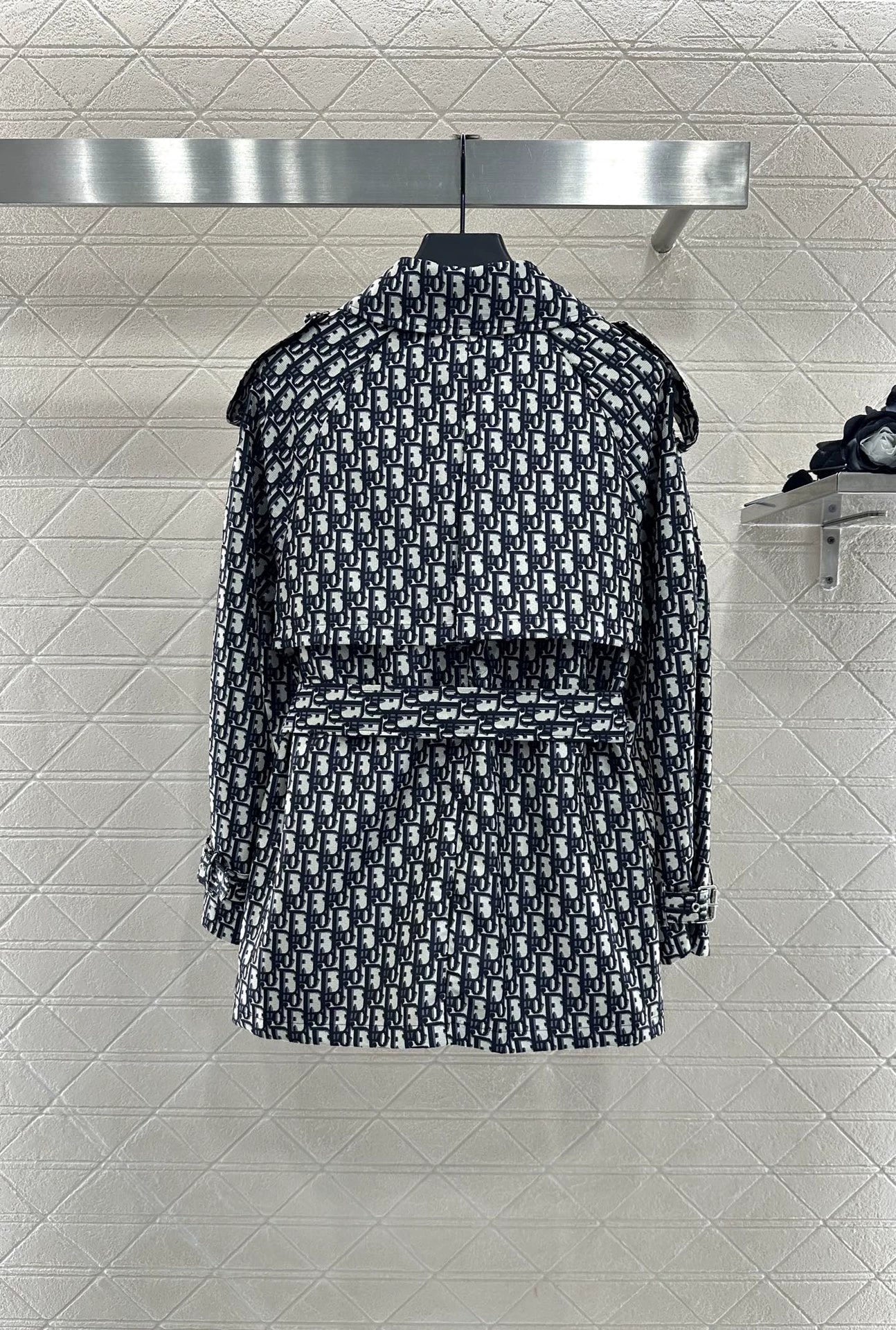 25fw Cape double breasted windbreaker