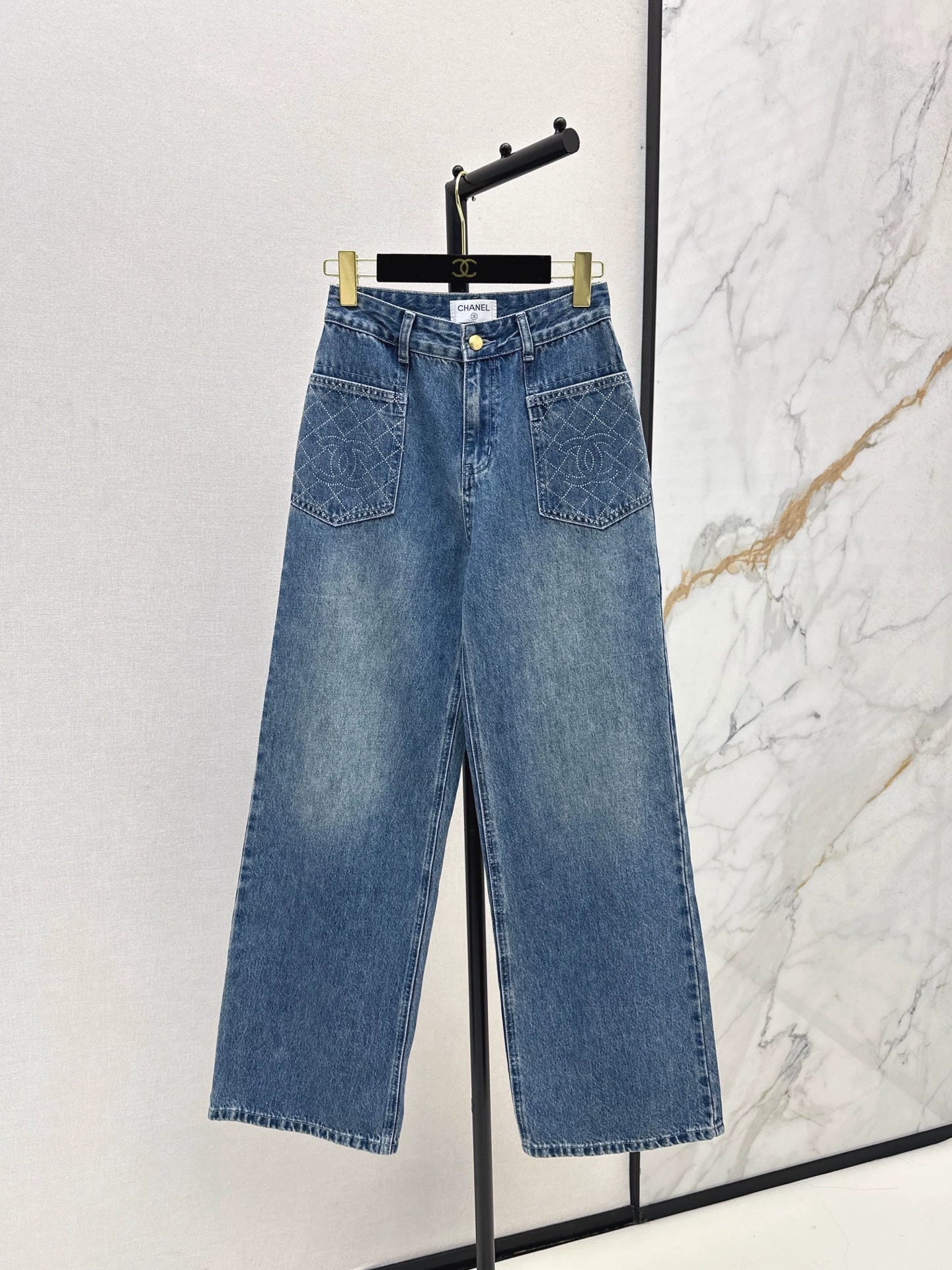 25fw Pocket straight leg jeans