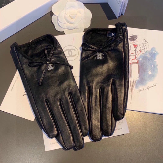 leather gloves