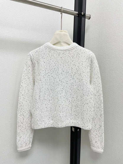 25fw Fragrant sequin short jacket