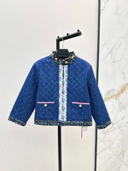 25fw Nine inch sleeve denim cotton jacket