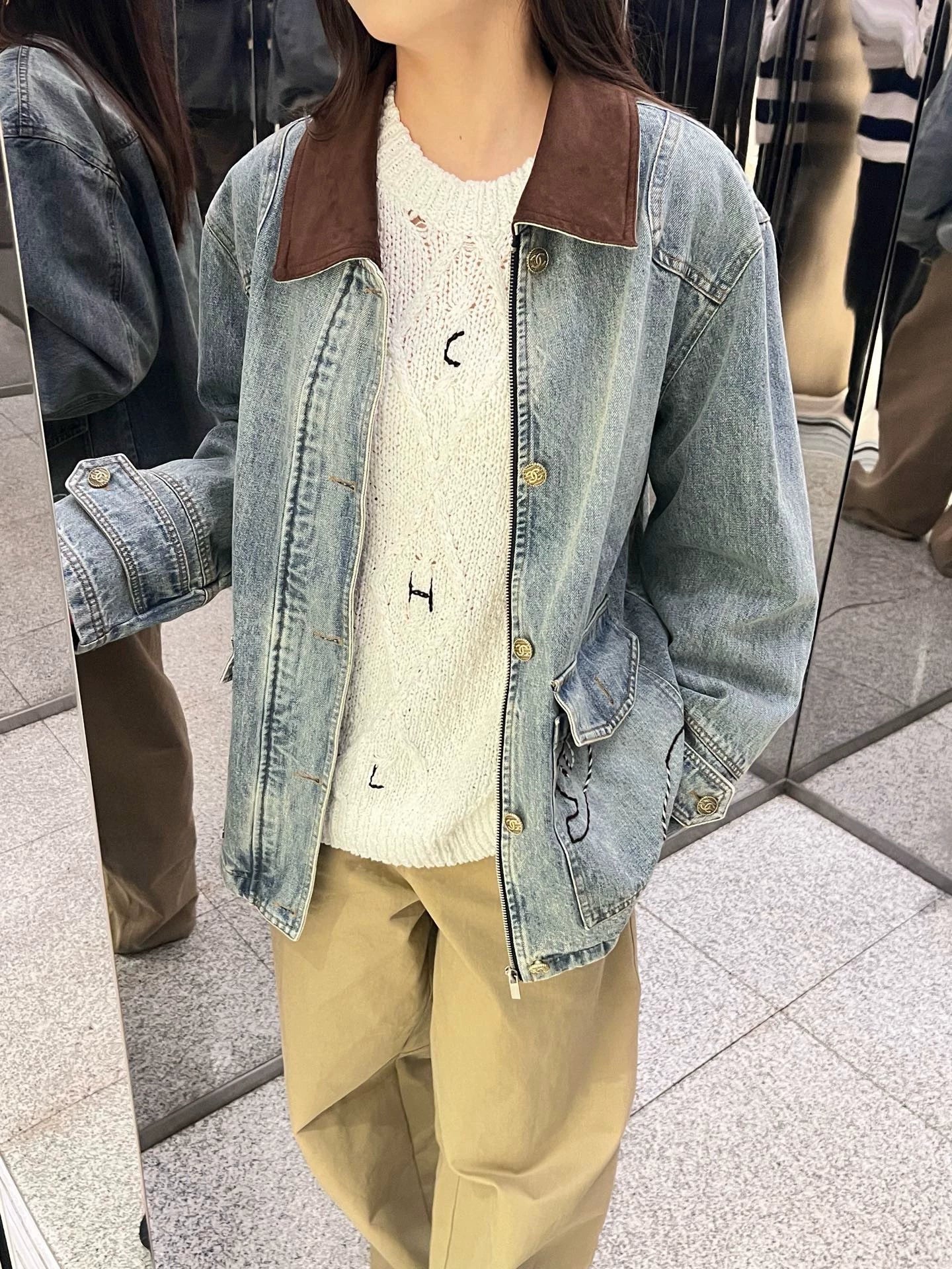 25fw denim jacket(vintage series)