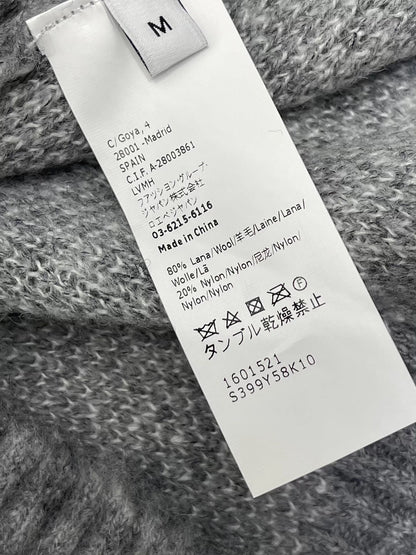 Jacquard knitted pullover sweater