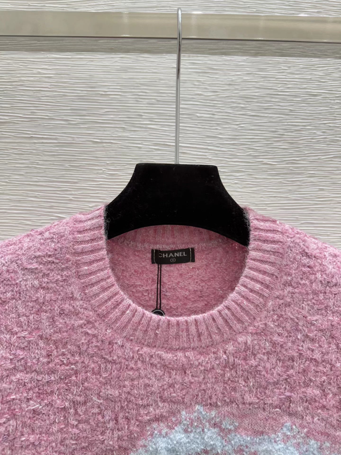 Rose Jacquard Sweater