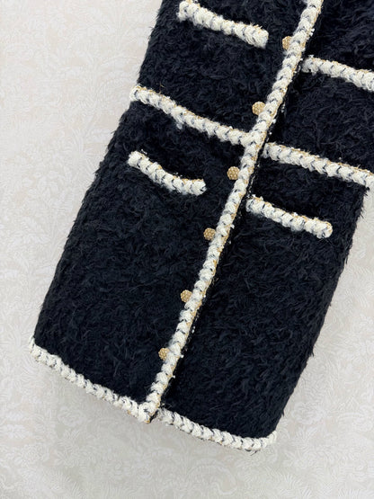 Eco-friendly lamb wool vest dress