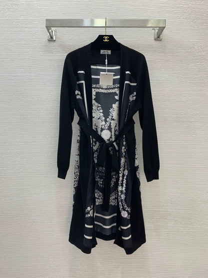 25fw Real silk cashmere cardigan