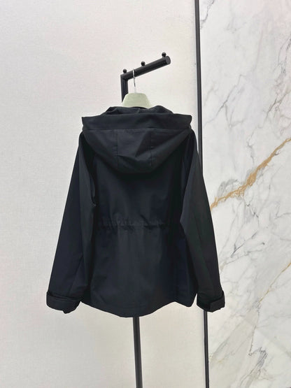25fw Hooded windbreaker jacket