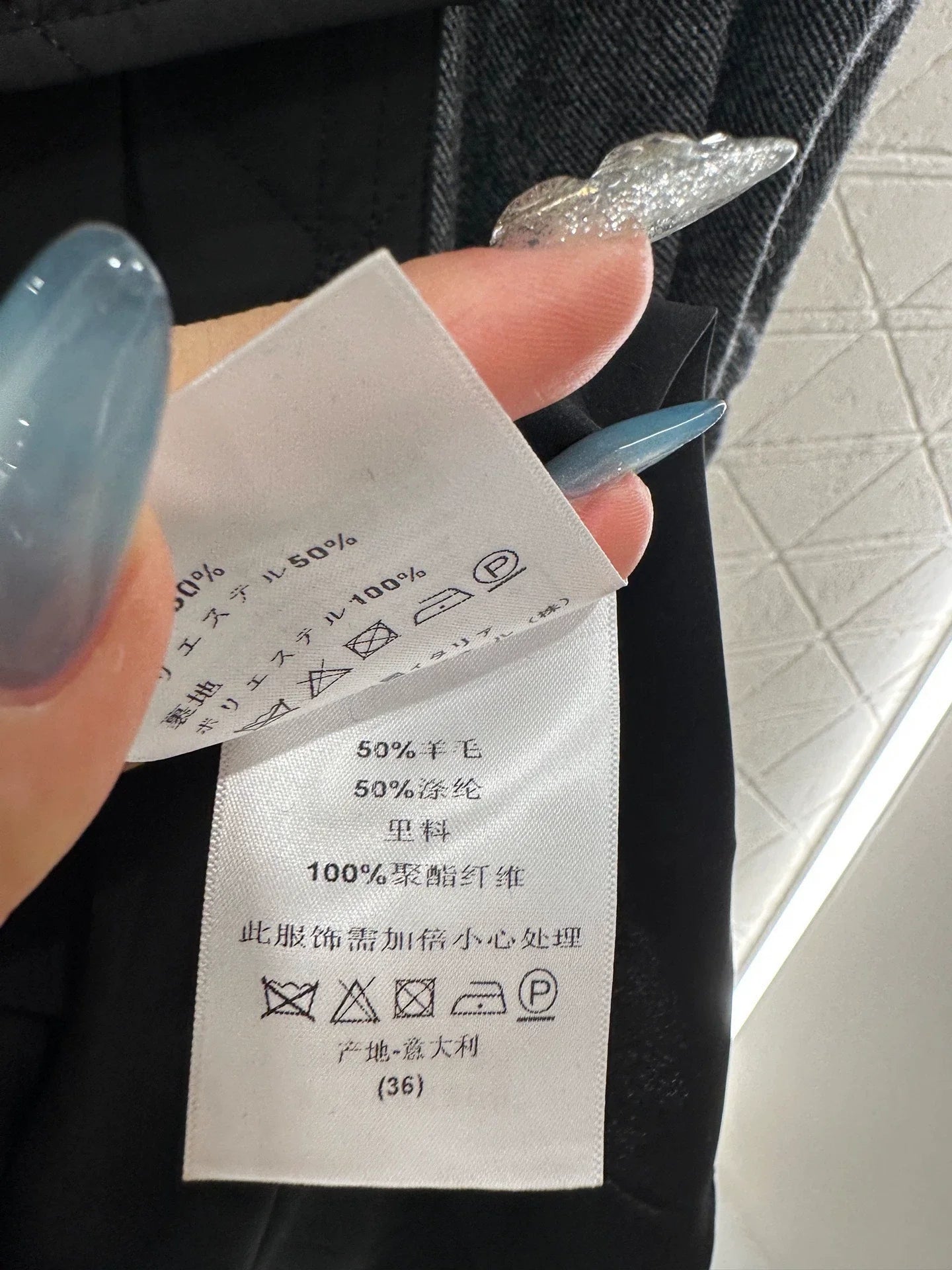 25fw Belt contrasting dress