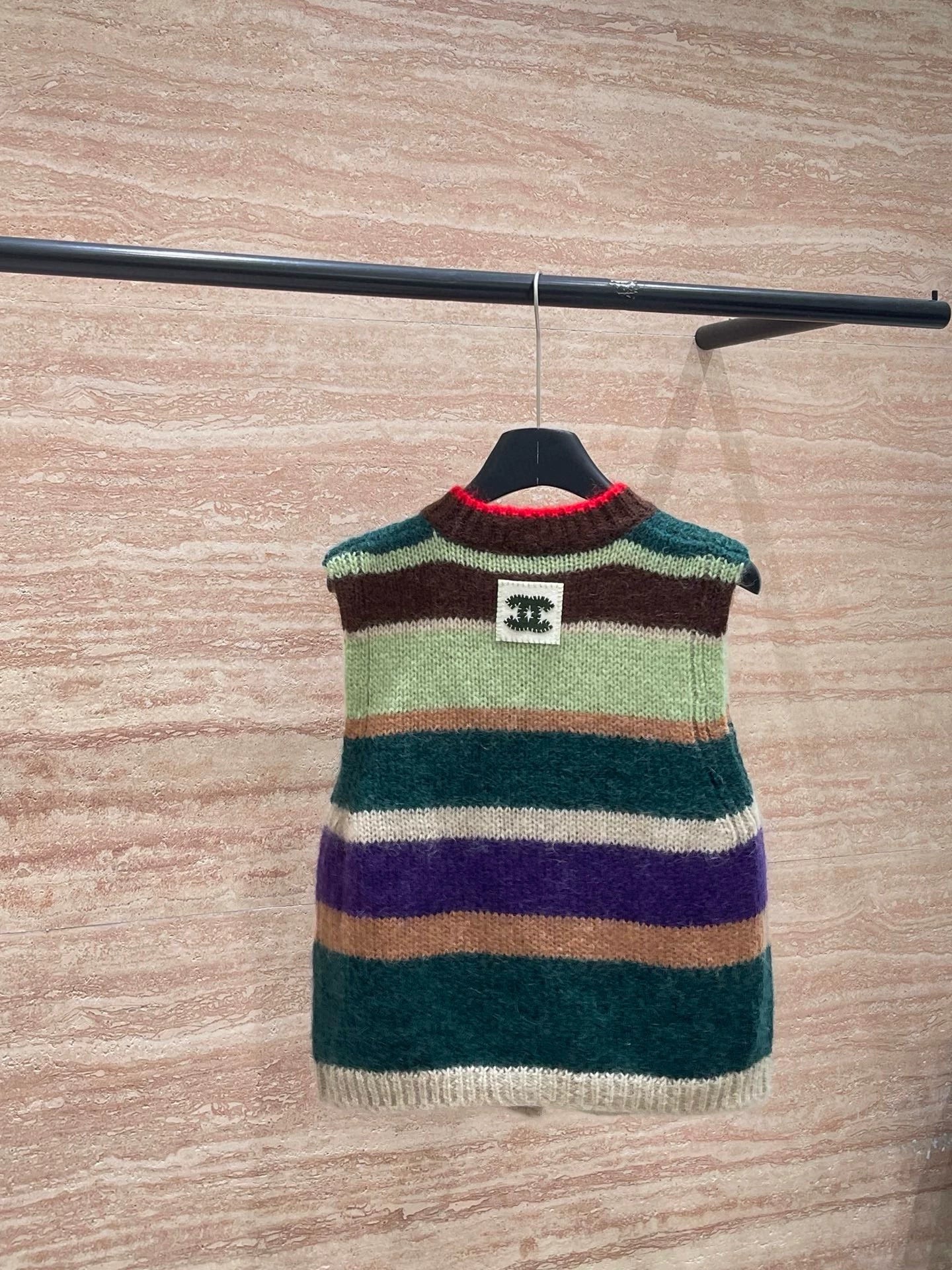 25fw Contrasting vest(vintage series)