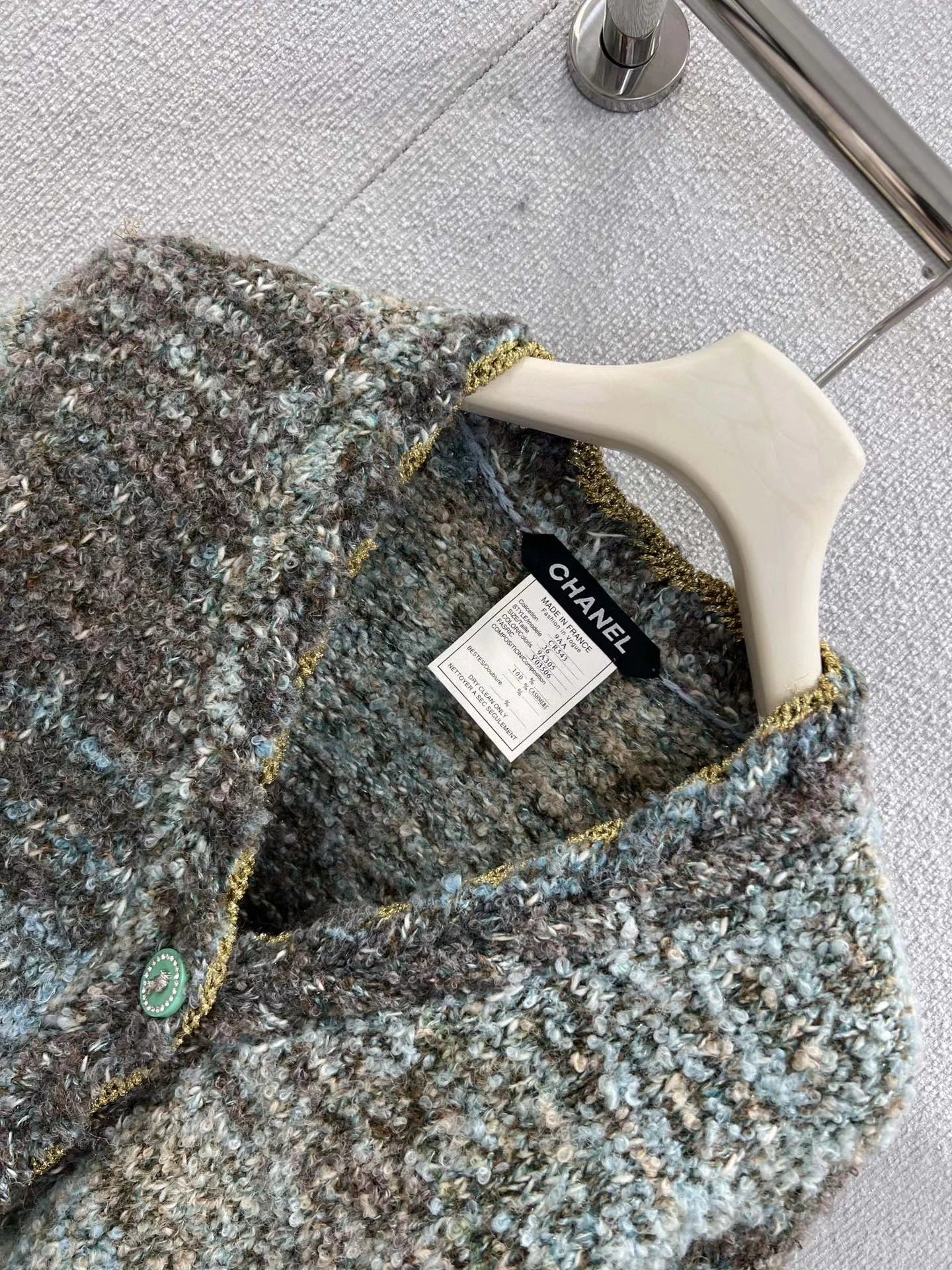 Misty Forest V-neck Knitted Cardigan