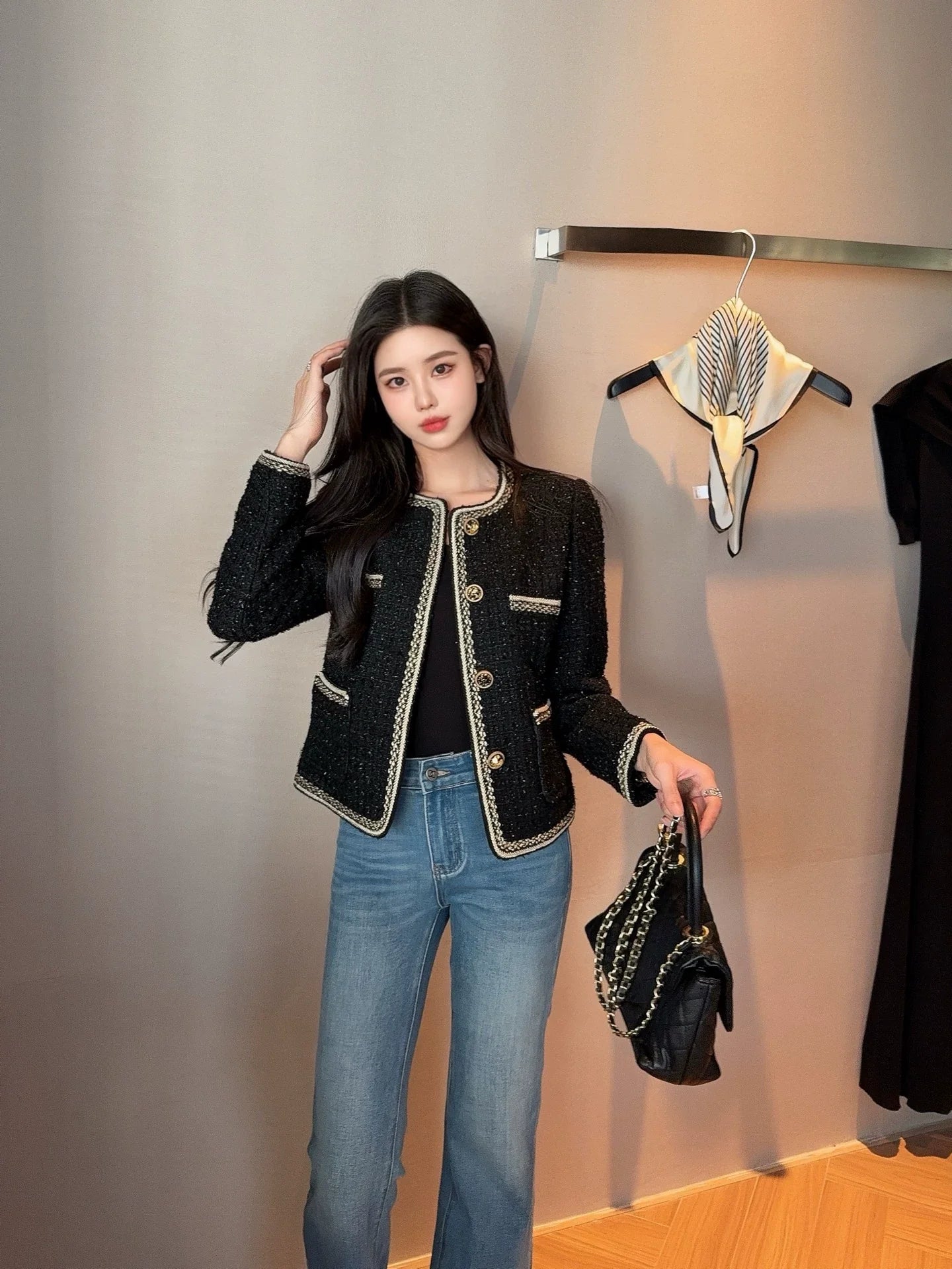 25fw Four pocket design small jacket