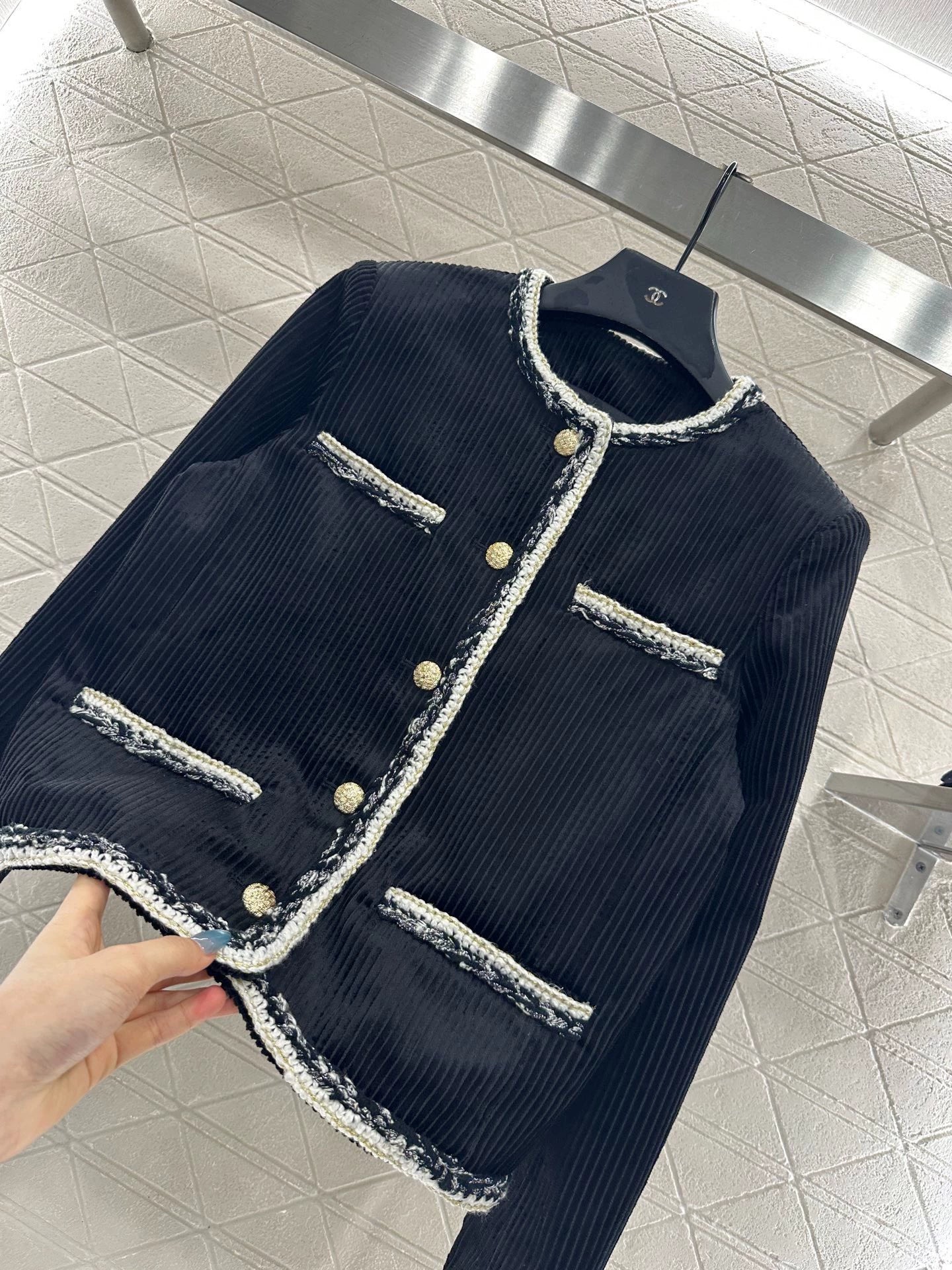 Corduroy dress jacket