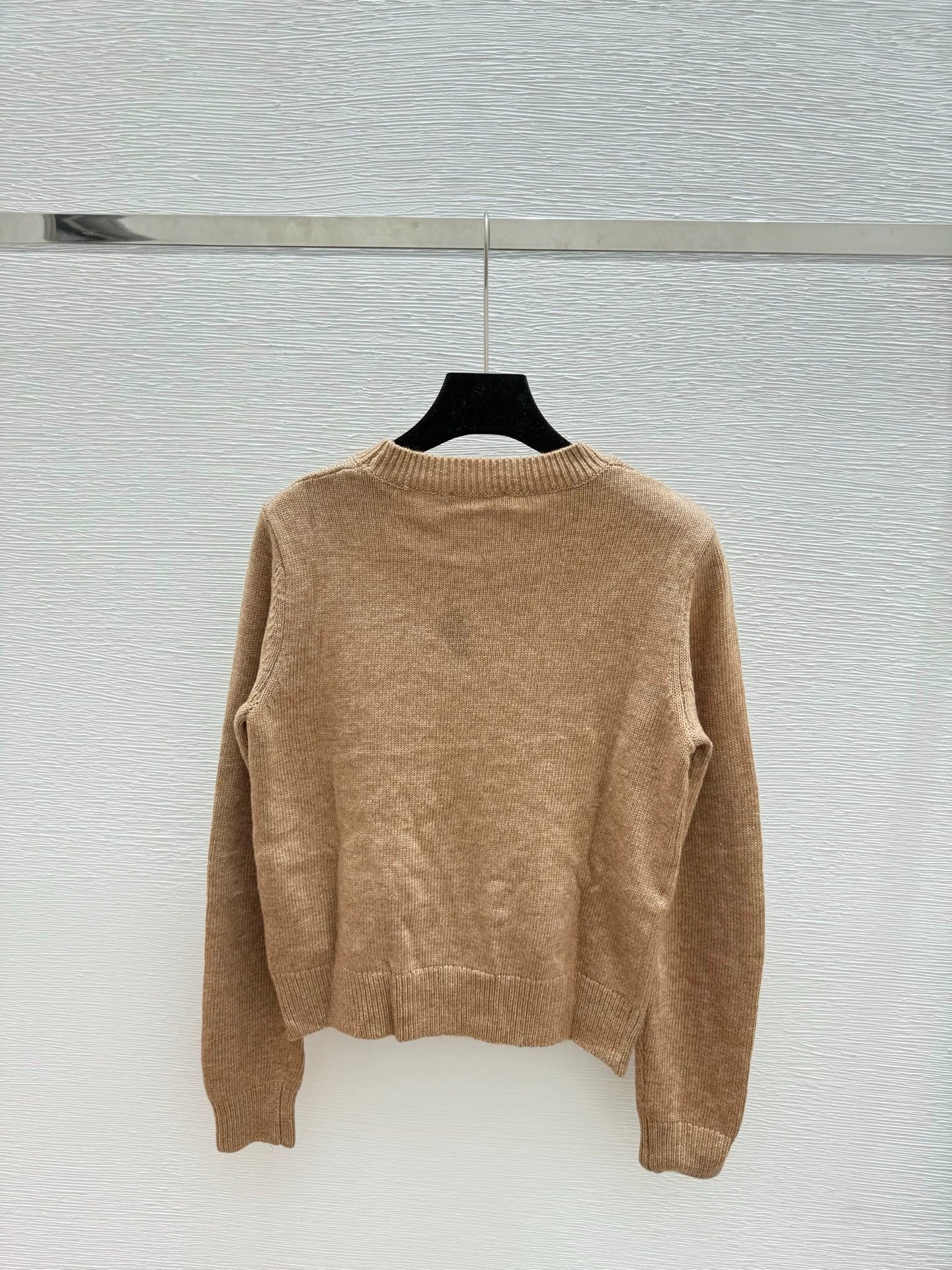 25fw Letter jacquard sweater