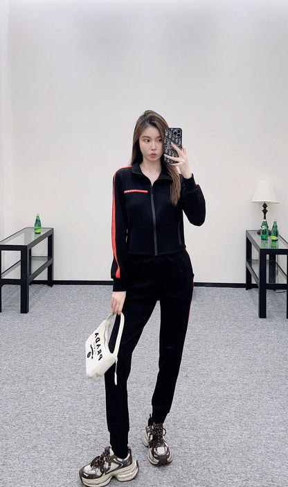 25fw Color blocking ribbon set