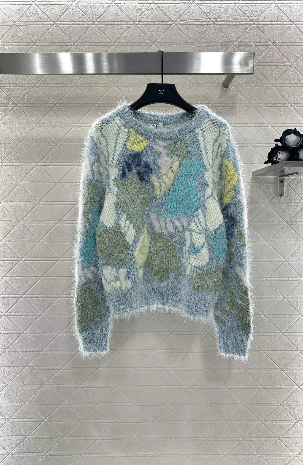 25fw Mohair knitted sweater