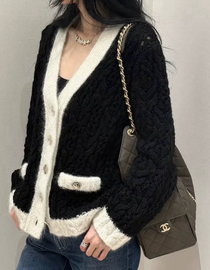 2025 Crochet knitted cardigan