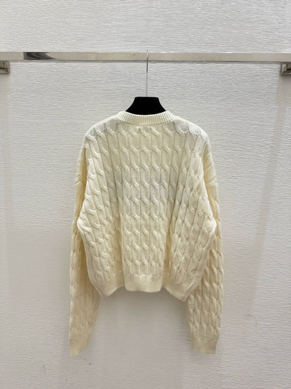 25fw Fried Dough Twists knitting sweater