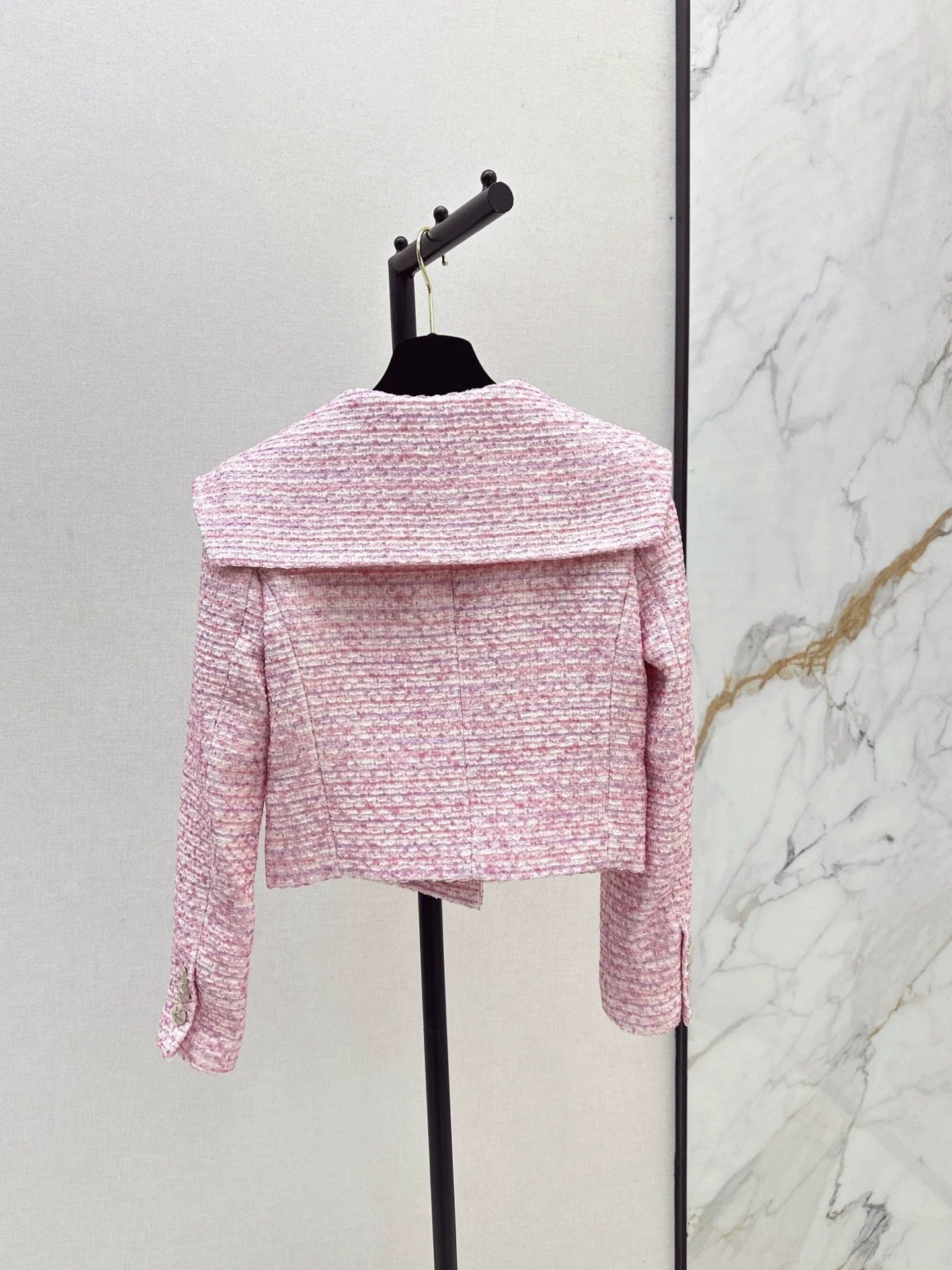 25fw Coarse woolen short jacket