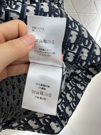 25fw Jacquard hooded windbreaker jacket