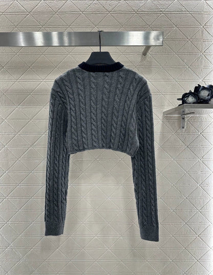 25fw Fried Dough Twists knitting sweater