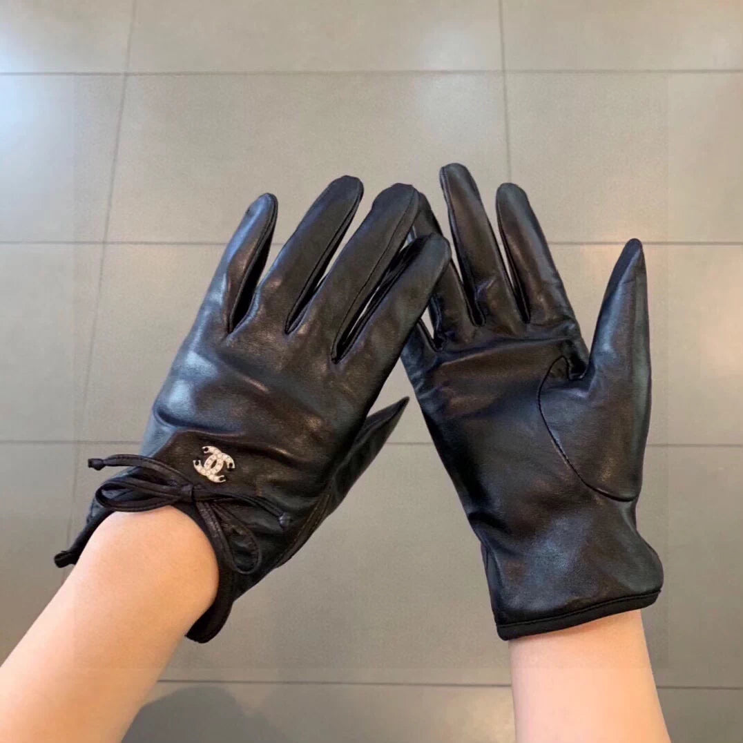 leather gloves