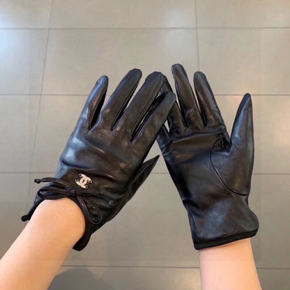 leather gloves
