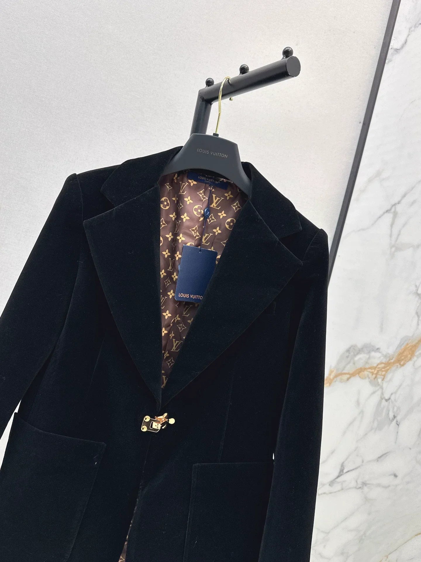 25fw Jacquard monogram suit jacket