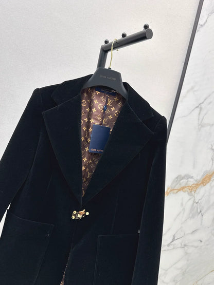 25fw Jacquard monogram suit jacket