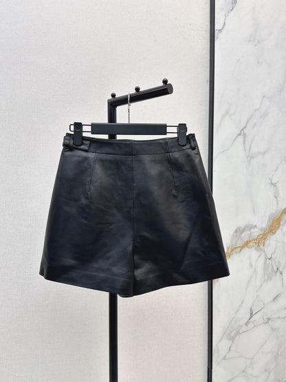 25fw Sheepskin pants skirt