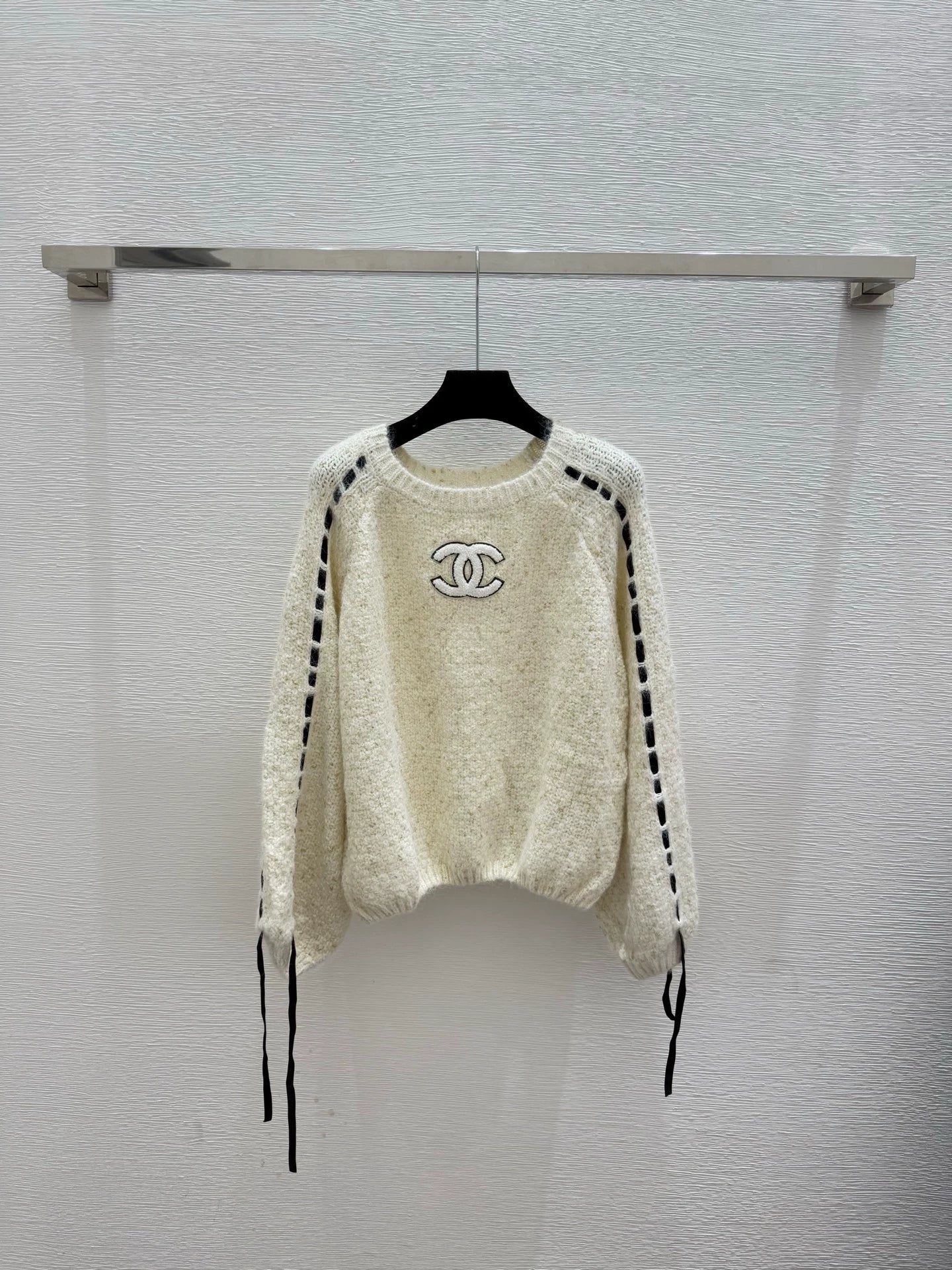 Hollow knit sweater