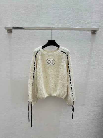 Hollow knit sweater