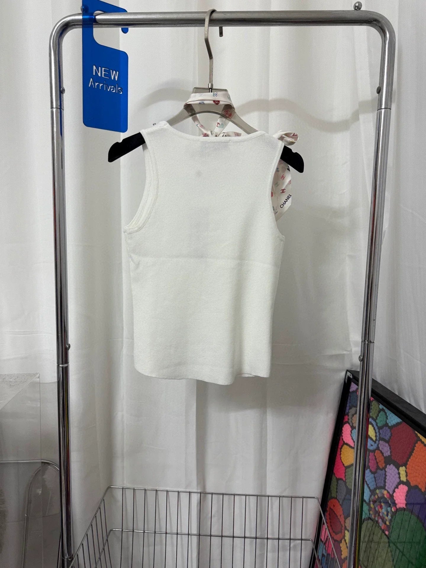 25 Summer New Diamond Scarf Vest