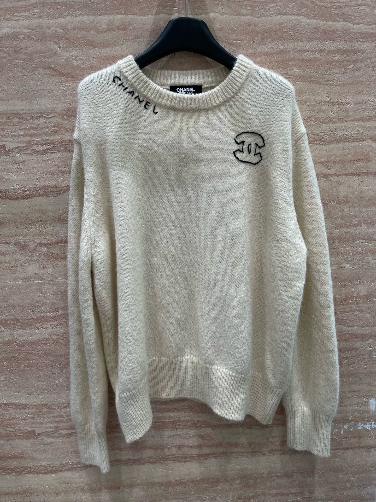 Double C Jacquard Sweater