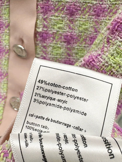 25fw Pink short sleeves with doll collar