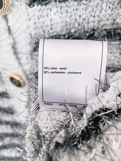 25fw Round neck cardigan