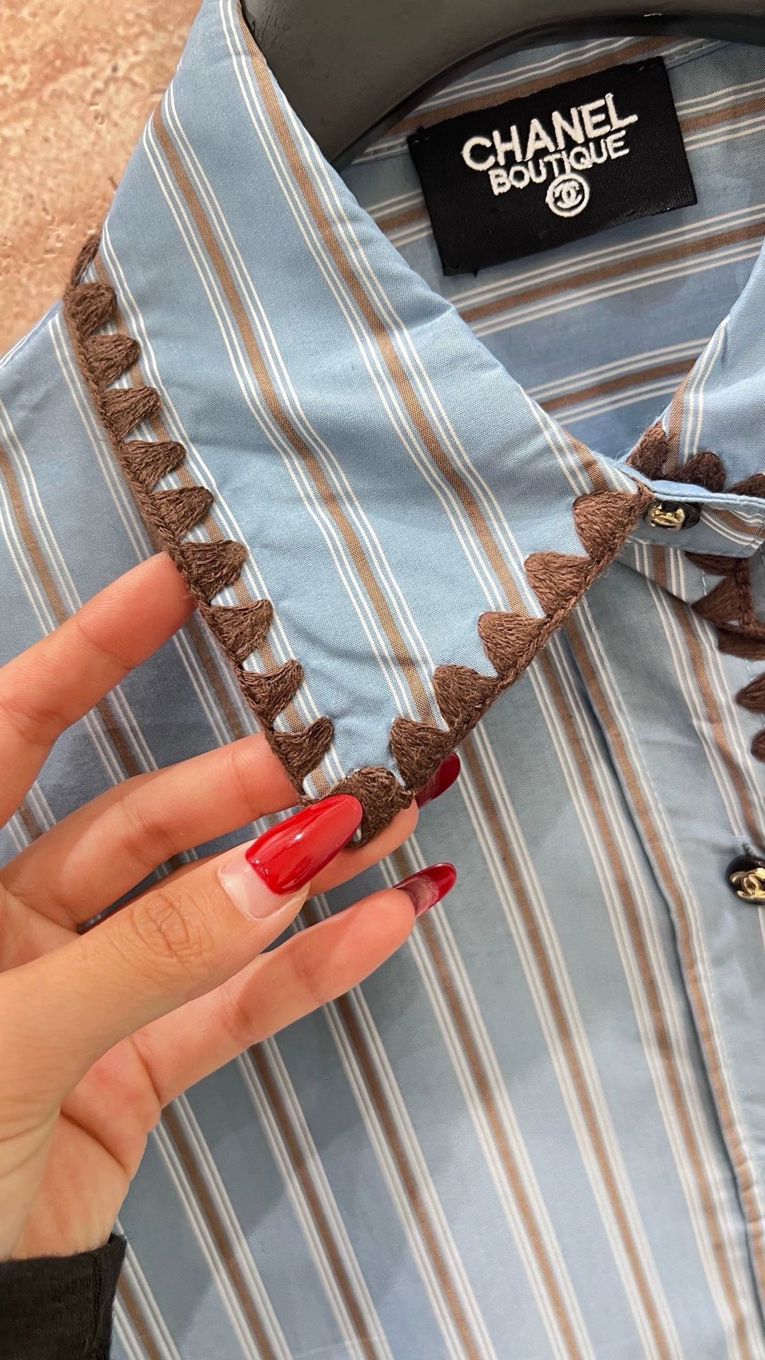 25fw striped shirt（Medieval Series）