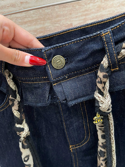 25fw Xiaoxiang lace hemp rope pants (vintage series)