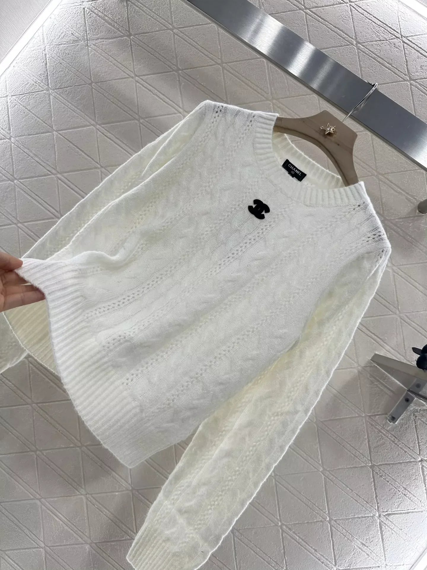 25fw Fried Dough Twists knitting long sleeve
